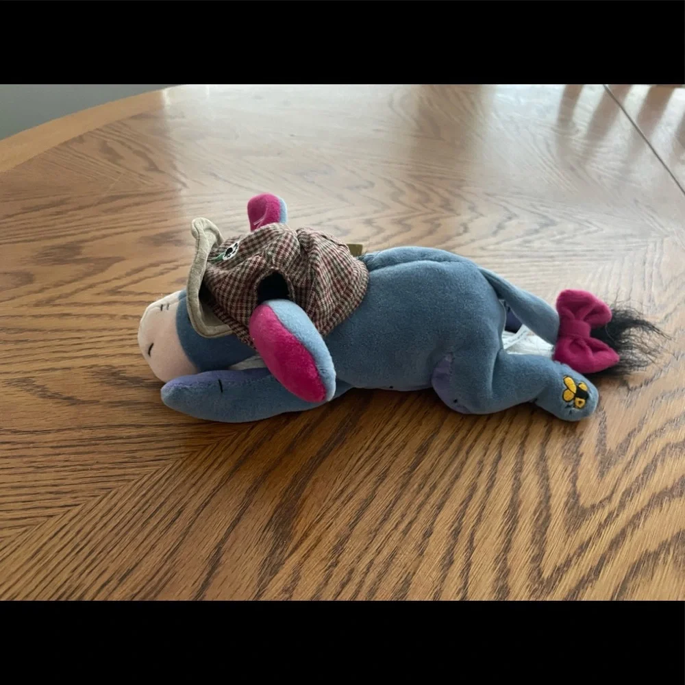 VINTAGE Disney Store Eeyore Plush Doll 11 inches